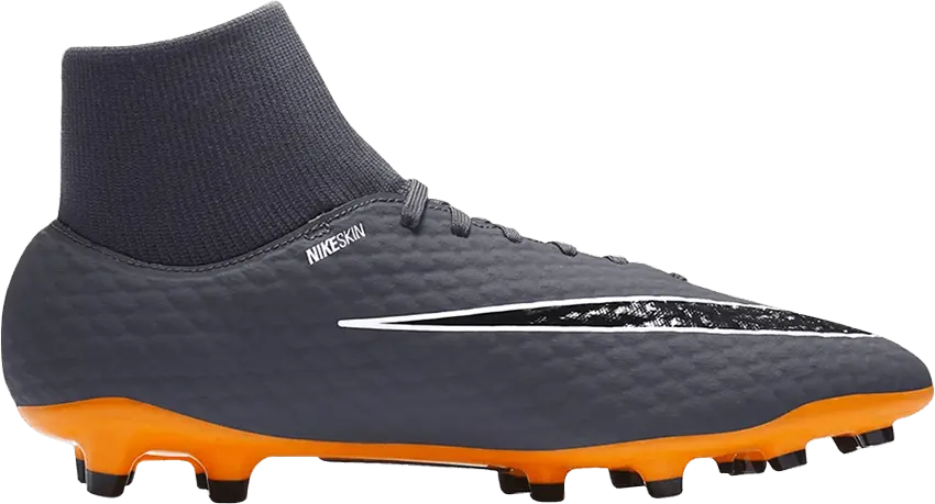 Nike Hypervenom Phantom 3 Academy DF FG &#039;Grey Orange&#039;