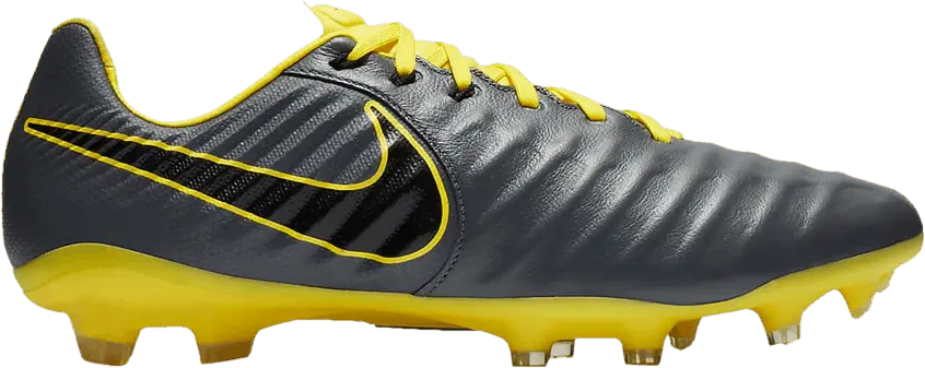  Nike Tiempo Legend 7 Pro FG &#039;Dark Grey Opti Yellow&#039;