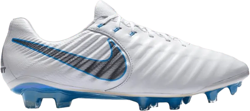  Nike Tiempo Legend 7 Elite FG &#039;White Blue&#039;