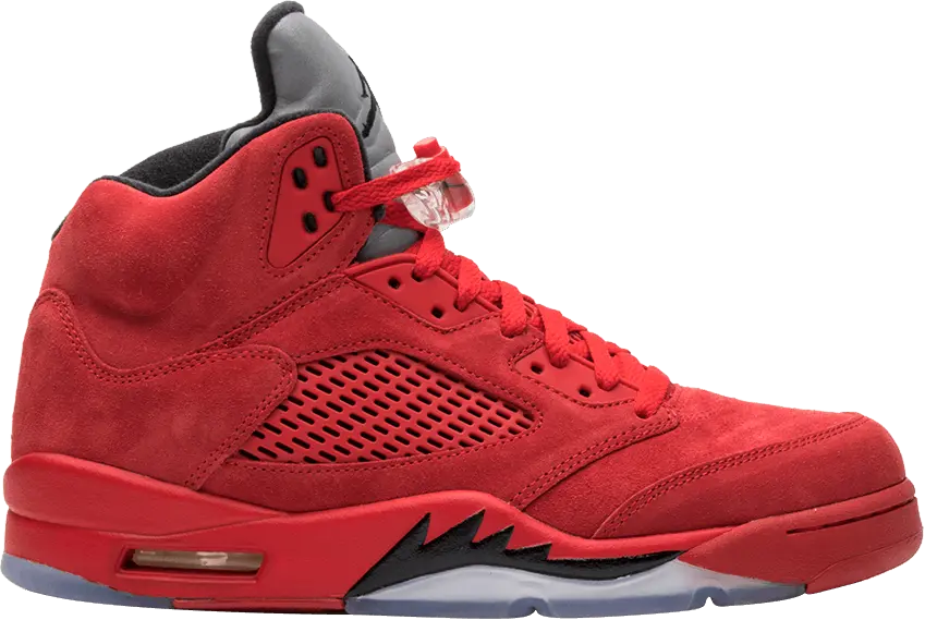  Jordan 5 Retro Red Suede