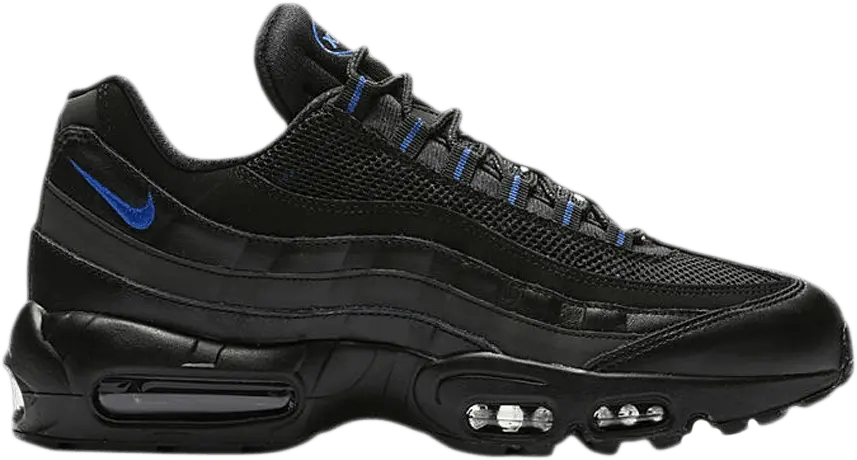  Nike Air Max 95 &#039;Black Hyper Cobalt&#039;