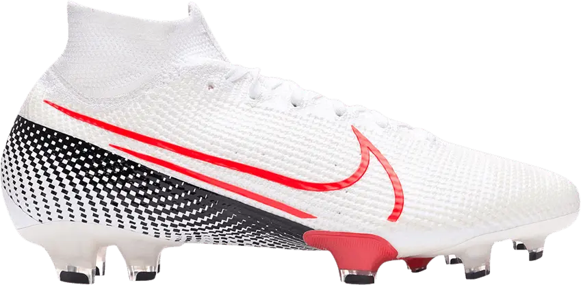  Nike Mercurial Superfly 7 Elite SG Pro &#039;White Laser Crimson&#039;