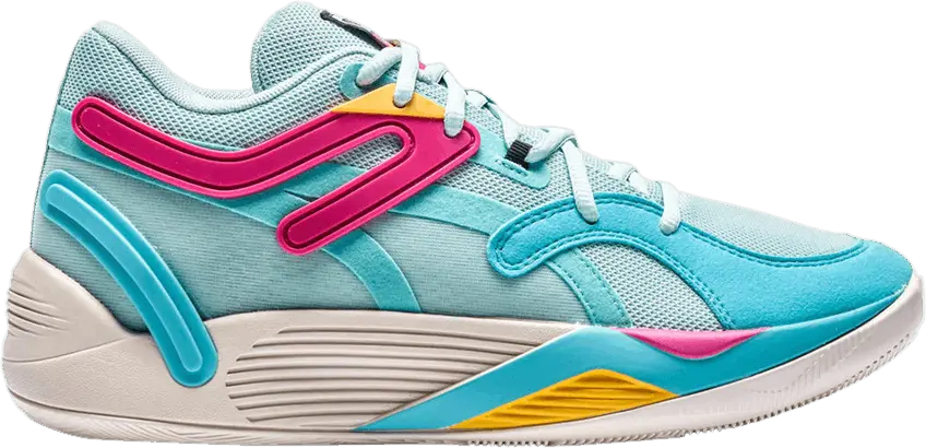  Puma TRC Blaze Court &#039;Eggshell Blue Elektro Pool&#039;