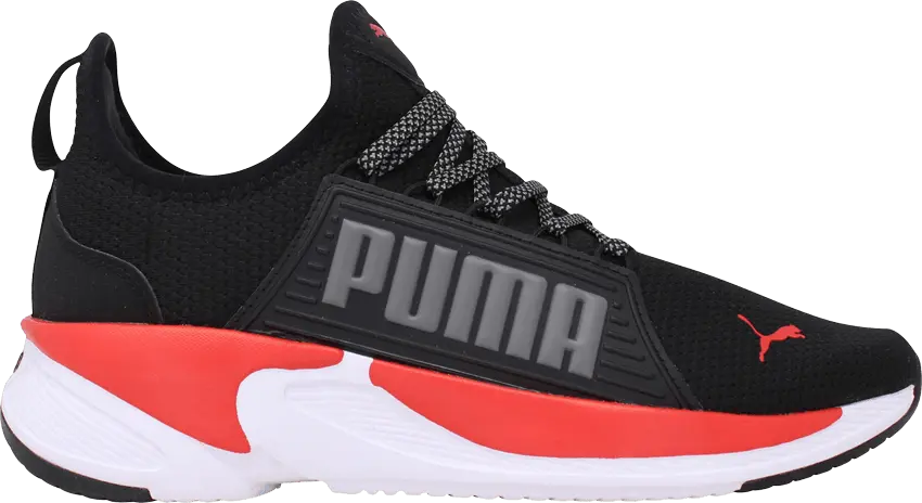 Puma Softride Premier Slip-On &#039;Black High Risk Red&#039;