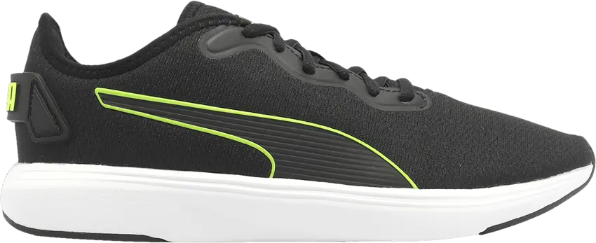 Puma Softride Cruise &#039;Black Lime Squeeze&#039;