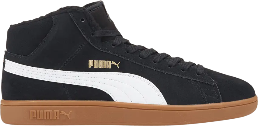 Puma Smash v2 Mid Winter &#039;Black Gum&#039;