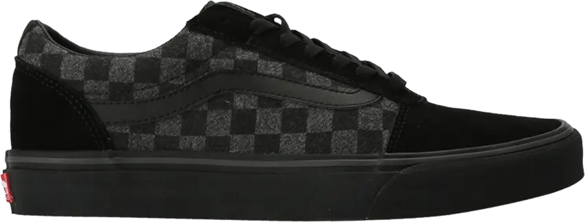 Vans Ward &#039;Black Grey Checkerboard&#039;
