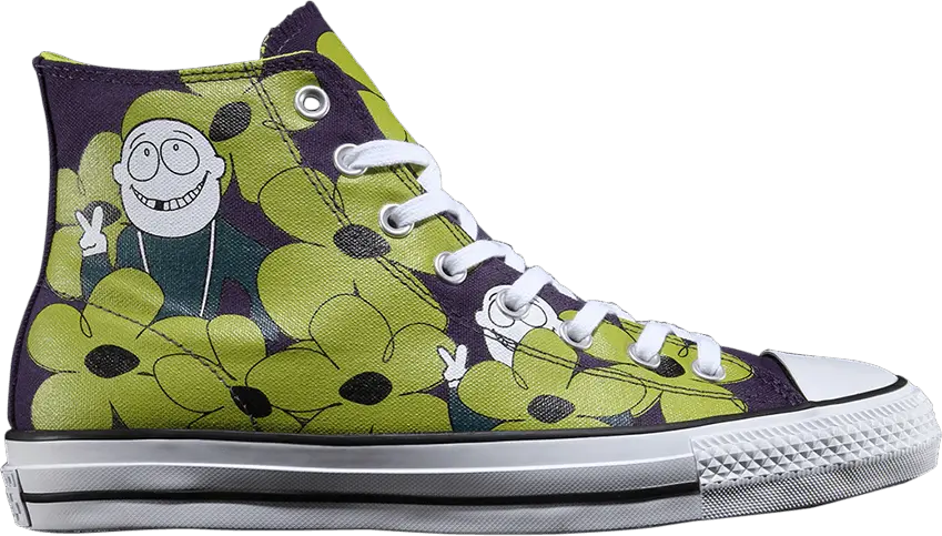  Converse Dinosaur Jr. x Chuck Taylor All Star Pro Hi &#039;Eggplant Peel&#039;