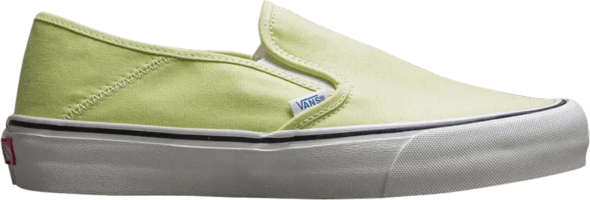  Vans Slip-On SF Salt Wash &#039;Sunny Lime&#039;