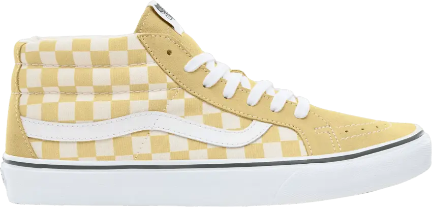  Vans Sk8-Mid Reissue &#039;Checkerboard - Pineapple Slice&#039;