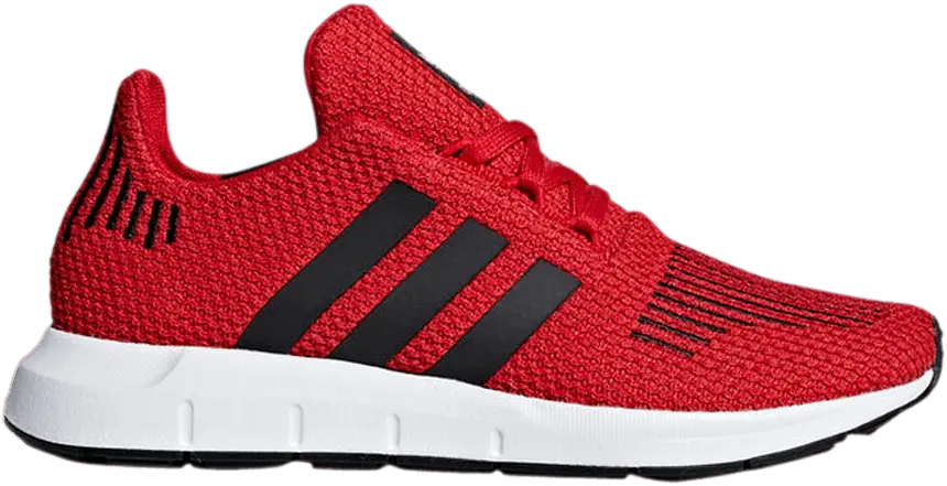  Adidas Swift Run J &#039;Scarlet Black&#039;