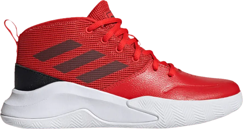 Adidas Own The Game Wide J &#039;Active Red&#039;
