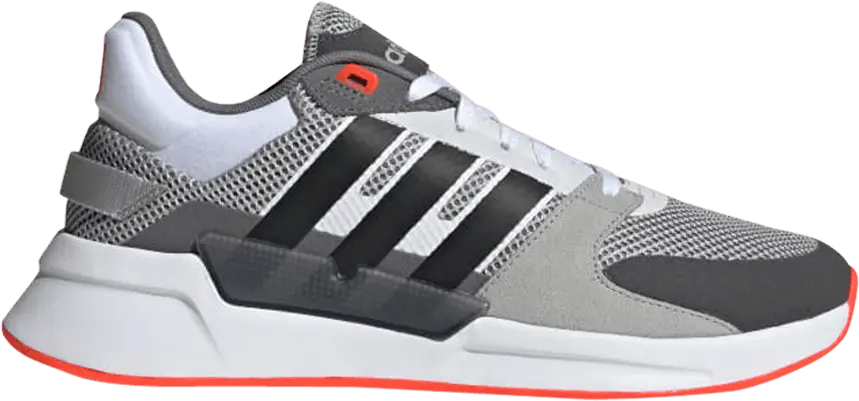  Adidas Run 90s &#039;Grey Solar Red&#039;