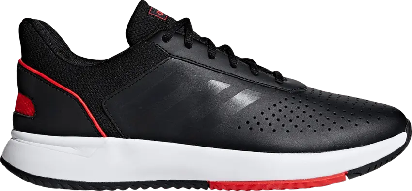 Adidas Courtsmash &#039;Black Active Red&#039;