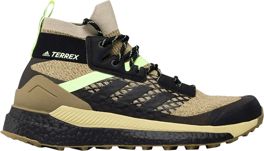 Adidas Terrex Free Hiker Primeblue &#039;Black Neon Gum&#039;