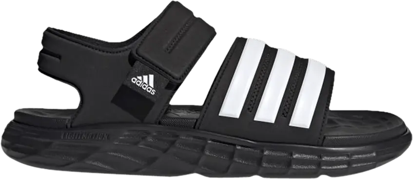 Adidas Duramo Slide &#039;Core Black White&#039;
