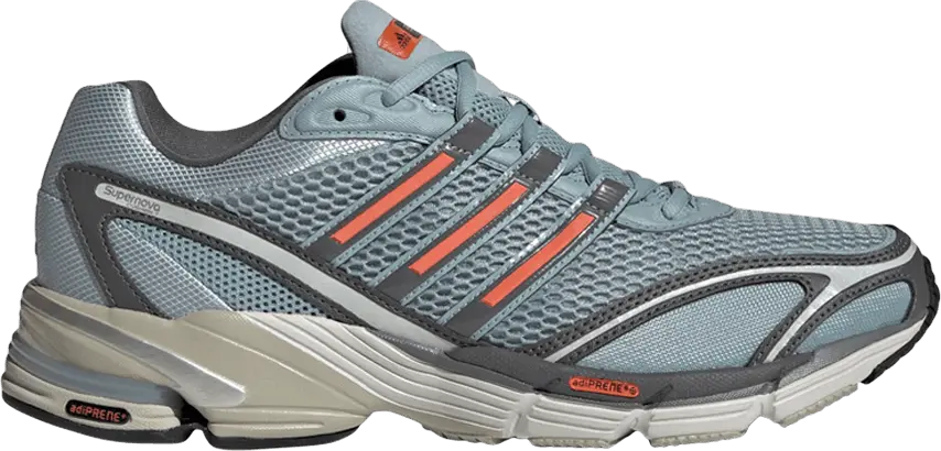  Adidas Supernova Cushion 7 &#039;Magic Grey Impact Orange&#039;