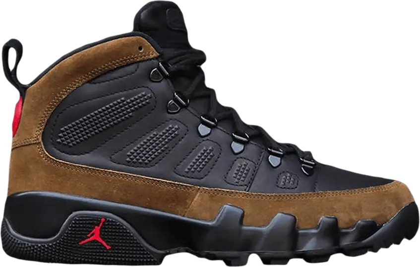  Air Jordan 9 Retro Boot NRG &#039;Olive&#039; Sample