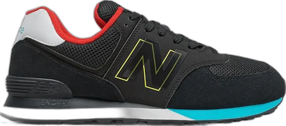 New Balance 574 Black Cobalt