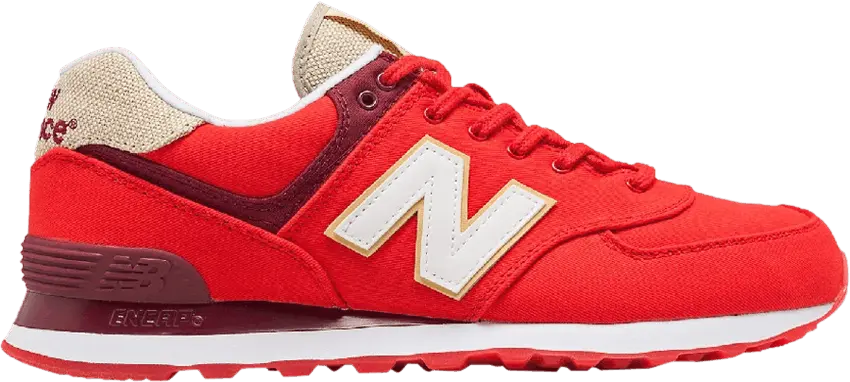  New Balance 574 &#039;Retro Surf Red&#039;