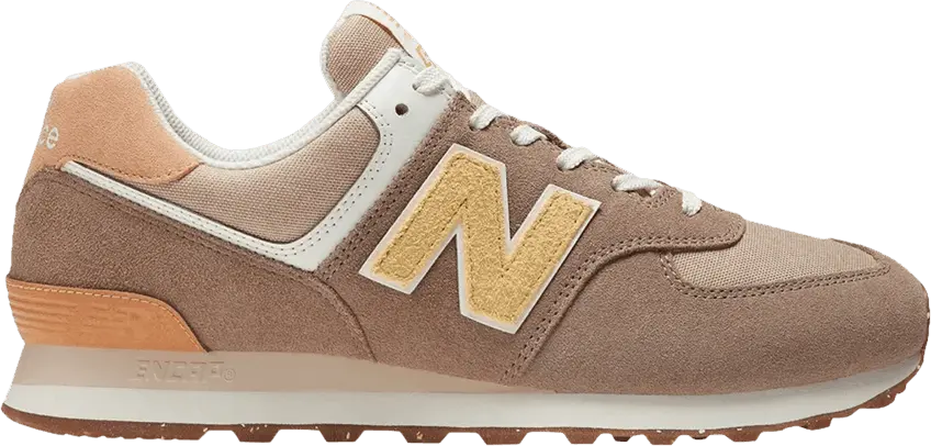  New Balance 574 Light Brown Soft Yellow