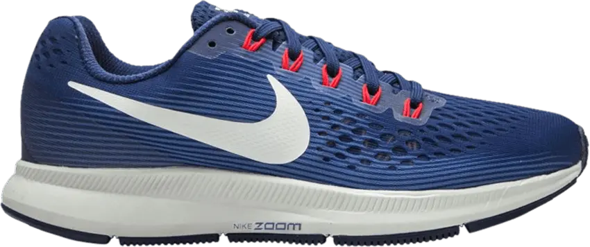 Nike Air Zoom Pegasus 34 Blue Void (Women&#039;s)