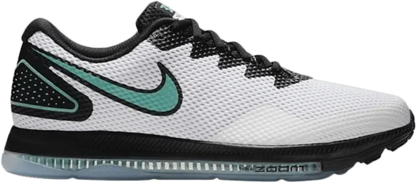  Nike Zoom All Out Low 2 White Clear Jade Black