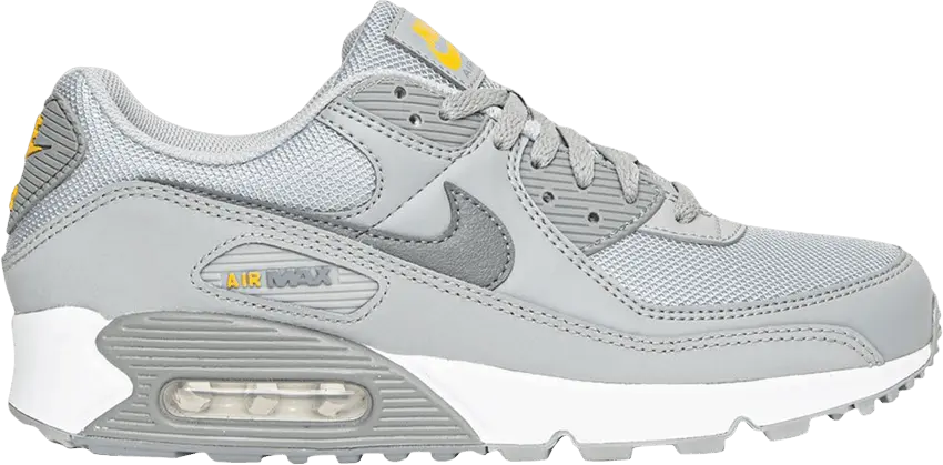  Nike Air Max 90 &#039;Smoke Grey Yellow&#039;