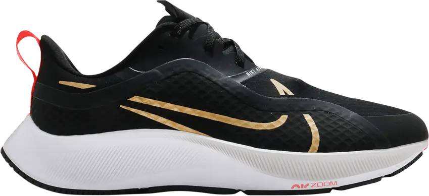  Nike Air Zoom Pegasus 37 Shield &#039;Black Gold&#039;