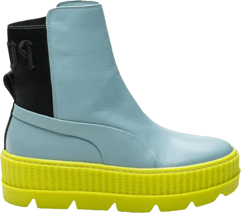  Puma Chelsea Sneaker Boot Rihanna Fenty Sterling Blue (Women&#039;s)