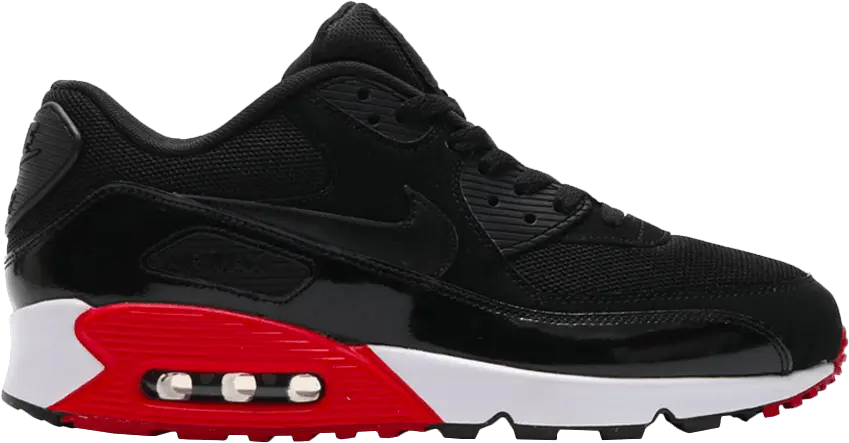  Nike Air Max 90 Essential &#039;Black Gym Red&#039;