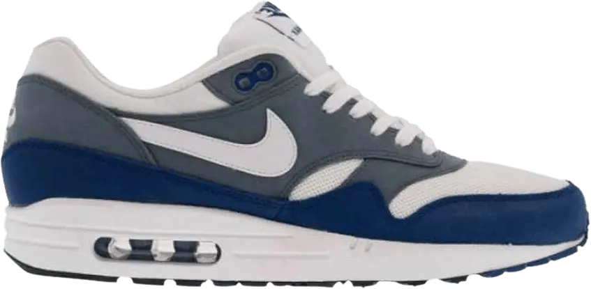  Nike Air Max 1 Essential &#039;White Deep Royal Blue&#039;