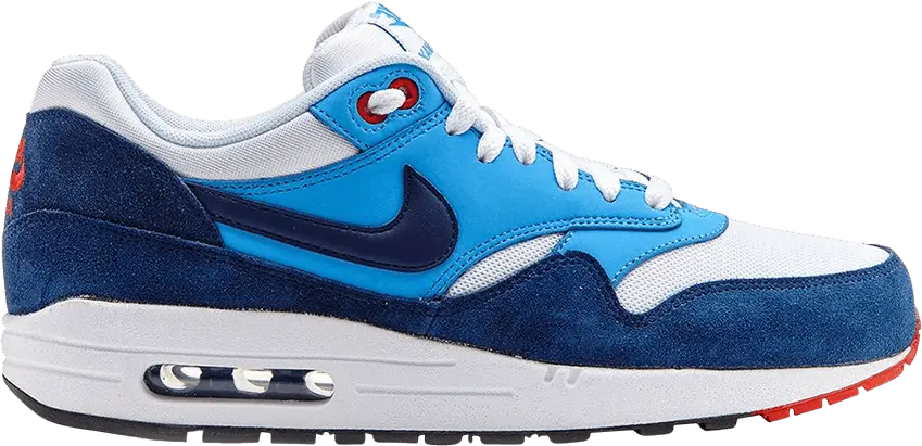  Nike Air Max 1 White Midnight Navy