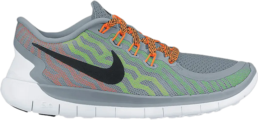  Nike Free 5.0 &#039;Dove Grey Electric Green&#039;