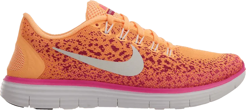  Nike Wmns Free RN Distance &#039;Atomic Orange Pink Bliss&#039;