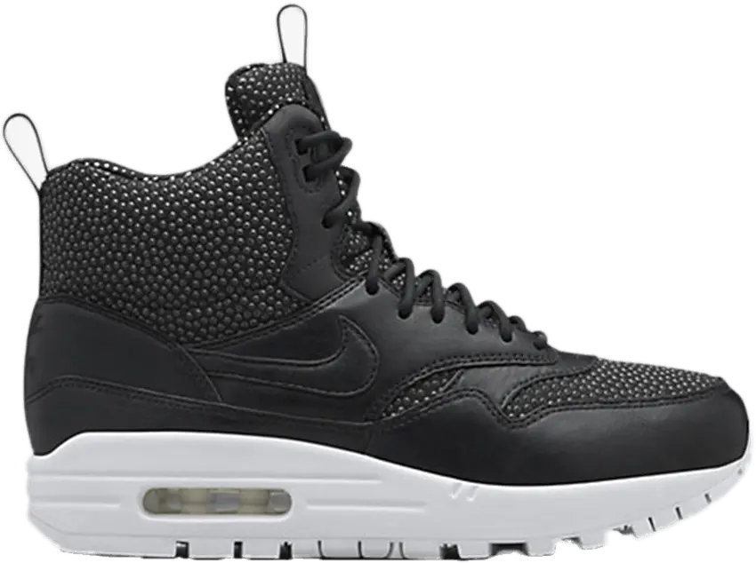  Nike Wmns Air Max 1 Mid Sneakerboot &#039;Black&#039;