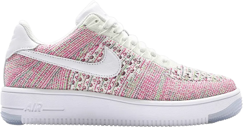  Nike Wmns Air Force 1 Flyknit Low &#039;White Radiant Emerald&#039;