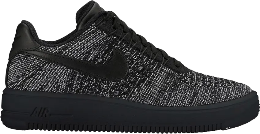  Nike Wmns Air Force 1 Flyknit Low &#039;Black&#039;