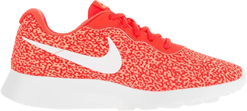  Nike Wmns Tanjun Print &#039;Bright Crimson&#039;