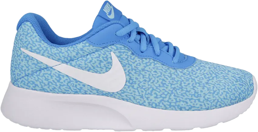  Nike Wmns Tanjun Print &#039;Blue Glow&#039;