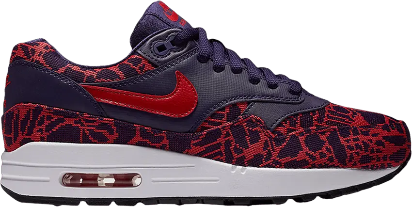  Nike Air Max 1 Jacquard Loyal Blue (Women&#039;s)