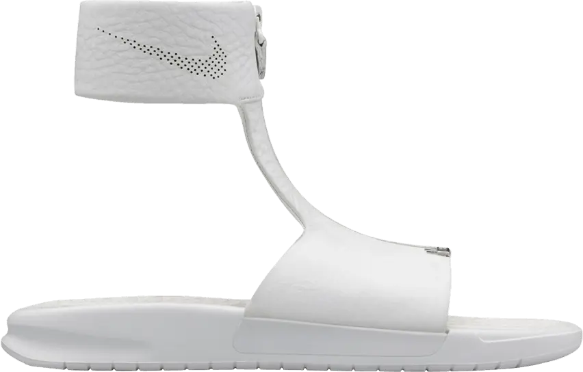  Nike Wmns Benassi Cuff Lux &#039;White&#039;