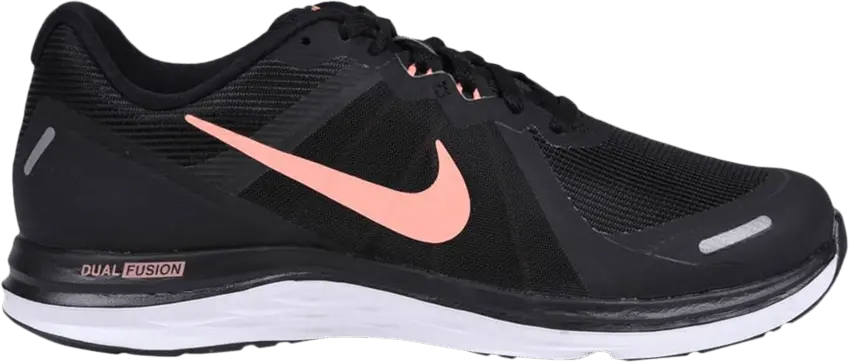  Nike Wmns Dual Fusion X 2 &#039;Black Atomic Pink&#039;
