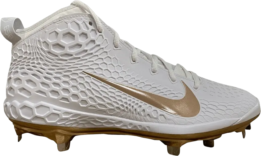  Nike Force Zoom Trout 5 &#039;White Metallic Red Bronze&#039;