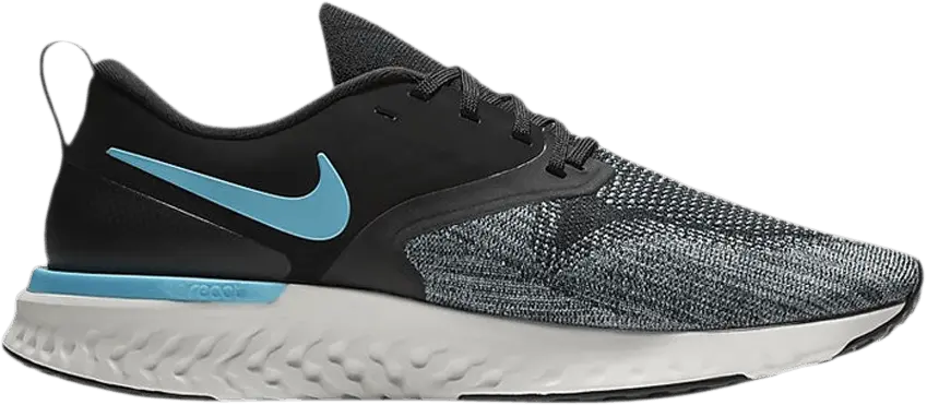 Nike Odyssey React Flyknit 2 Black Aviator Grey