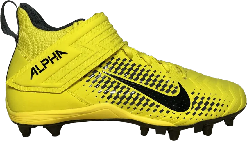  Nike Alpha Menace Varsity 2 &#039;Yellow Black&#039;