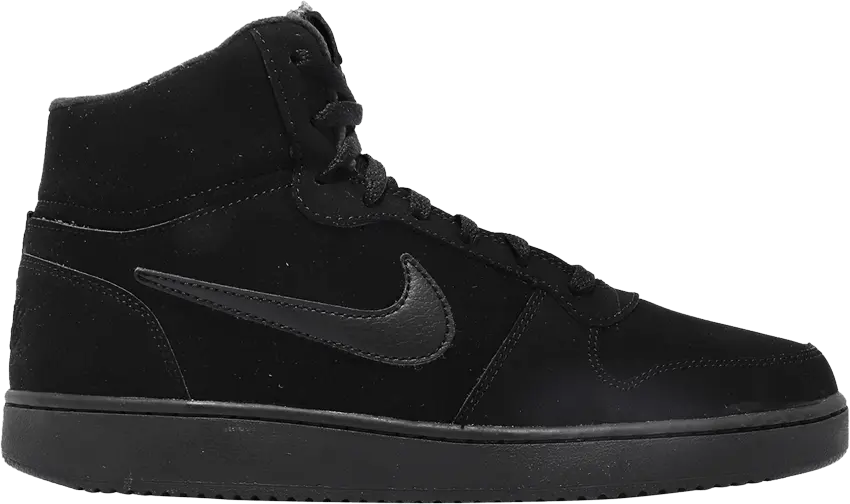  Nike Ebernon Mid SE &#039;Triple Black&#039;