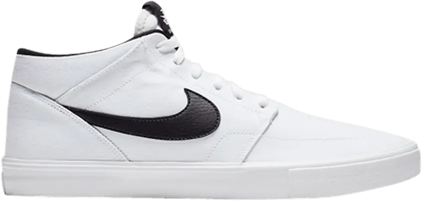  Nike Portmore 2 Solarsoft Mid SB &#039;White&#039;