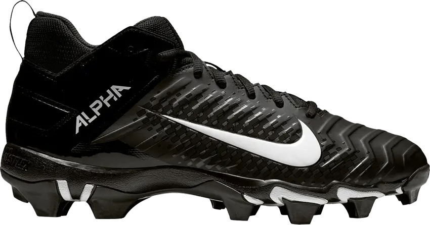  Nike Alpha Menace 2 Shark Black White