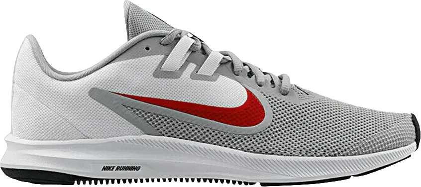  Nike Downshifter 9 &#039;Wolf Grey Red&#039;